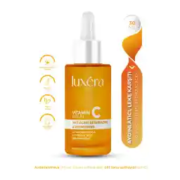 سرم ضد لک، روشن کننده، وگان، ویتامین C لوکسرا پاریس (اسید اسکوربیک 10% فرولیک اسید) 30 میلی لیتر