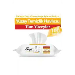 حوله تمیز کننده سطحی Sleepy Easy Clean Sleepy 100 sheets اضافه شد