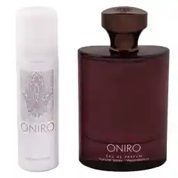 ست ادو پرفیوم مردانه فراگرنس ورد مدل Oniro حجم 100 میل و اسپری خوشبو کننده بدن مردانه فراگرنس ورد مدل Oniro حجم 50 میل