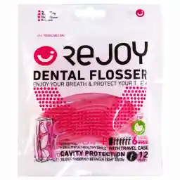 نخ دندان کمانی نعنایی و خلال دندان ریجوی به همراه جعبه مسافرتی بسته 18عددی