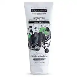 ماسک پاکسازی کننده پوست فریمن حاوی زغال سیاه لجنی و شکر سیاه 175 میل