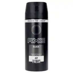 اسپری دئودورانت 48 ساعته مردانه اکس مدل Black حجم 150 میل