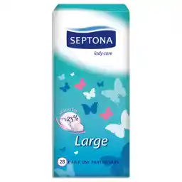 پد بهداشتی روزانه مدل Large سپتونا 28 عددی
