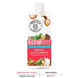 شامپو تقویت کننده مو با روغن بوم باتر 7 300 میلی لیتر