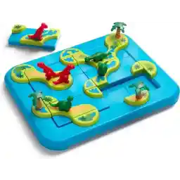 SmartGames - Dinosaurs Mystic Islands - 80 تکلیف - بازی فکری - اسباب بازی دایناسور