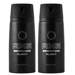 اسپری مردانه اکس مدل Black حجم 150 میل بسته دو عددی