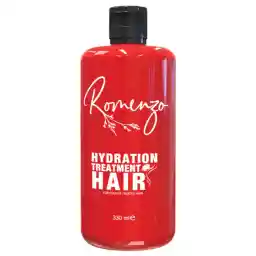 لوسیون مو رومنزو حاوی عصاره جوجوبا و نارگیل مناسب مو رنگ شده و آسیب دیده حجم 330 میل