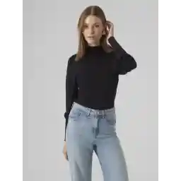 VERO MODA VMHOLLYKARISPUFF LS HIGHNK PULLOV GA BOO Dames Trui - Maat S