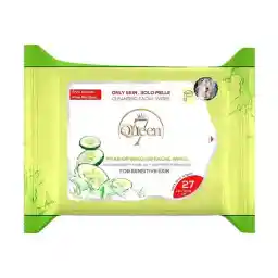 دستمال مرطوب آرایش پاک کن پوست حساس 27 عددی سون کوئین