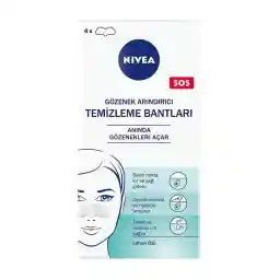 چسب پاک کننده جوش های سرسیاه بینی نیوآ حاوی عصاره لیمو بسته چهار عددی