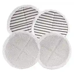 Bissell 2124 Spinwave Mop Pad Kit Replacement Pads, White