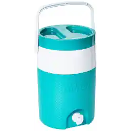 Cosmoplast-MFKCXX003TA Keep Cold Plastic Insulated Water Cooler 2 Gallon - Teal, 9 Litres