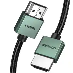 UGREEN 8K HDMI Cable 1M (3.3FT), HDMI 2.1 Cable High-speed 48Gbps, Support 8K@60HZ/4K@240HZ/4K@140HZ/4K@120HZ, Ultra HD 3D eARC HDR+ Dolby, Compatible with MacBook Pro/PS5/Switch/Xbox/Roku/Blu-ray