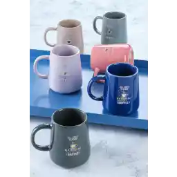 ACAR Candy Brush 6 Lı Renkli Seramik Kupa