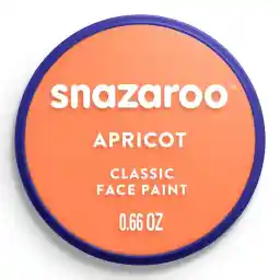 Snazaroo Classic Face and Body Paint, 18.8g (0.66-oz) Pot, Apricot