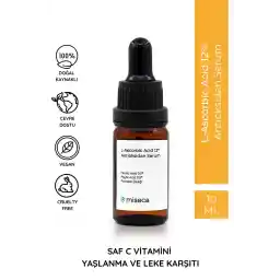 میسکا ال اسکوربیک اسید 12% سرم آنتی اکسیدان 10 میلی لیتر ویتامین C خالص روشن کننده و ضد چروک