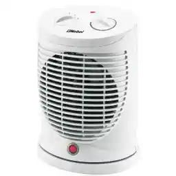 Nobel Fan Heater with Thermostat Control and Overheat Protection, Copper Motor and Oscilation Function 2000 W NFH200 White 1 Year Warrenty