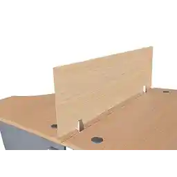 Mahmayi Deler 160 Oak Divider Panels Provide Desk Privacy Perfect For Office, Office Divider Partition, Desk Separator Panel For Student Call Centers, Offices, Libraries, Classrooms 160cms (Oak)