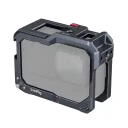 SMALLRIG Vlogging Kooi voor Go-Pro Hero 11/10/9 met Geïntegreerde Cold Shoe en 1/4 Draden -3084C