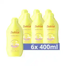 لوسیون بدن کودک Zwitsal 6 x 400 میلی لیتر بسته ارزشی