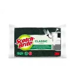 Scotch-Brite Heavy Duty Classic Flat Laminate Scrub Sponge, 1 unit/pack | Kitchen sponge | Dish sponge | Scrub | General Purpose Cleaning | Food Safe | Non-Rusting | Kitchen, Garage, Outdoor