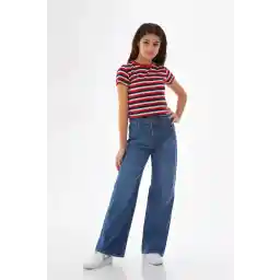 ASL GOLF CLUB شلوار جین دخترانه برش گشاد