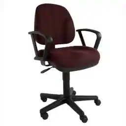 Mahmayi Debra 1380A Task Chair - Adjustable Seat Height - Task Office Chair - Comfortable And Adjustable Height And Chair With Armrest Support, Peat, Ta1380Ape