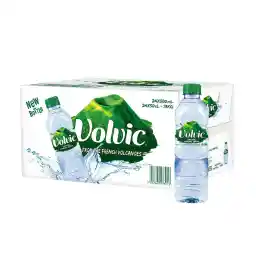 Volvic Natural Water, Mineral Drinking Water, Sustainably Sourced & Volvican Spirited Water Bottle, Case Of 24 X 500ml Volvic Bottles