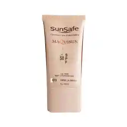 ضد آفتاب رنگی کرم پودری و پرایمری مکیسان با اس پی اف 50 | سان سیف