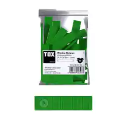 شیشه اسپیسر پنجره TOX بلوک اسپیسر پلاستیکی ظرفیت بار تا 3 تن پلی پروپیلن 24*100*5 میلیمتر 1 کیسه 50 عدد 065600104