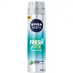 NIVEA MEN Shaving Gel, Fresh & Cool Mint Extracts, 200ml