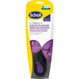 Scholl In Balance pijnverlichtende inlegzolen Peesplaatontsteking - Small - Maat 37-39,5 - 1 Paar