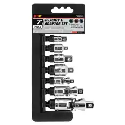 Performance Tool W30935 7 Piece Socket Adpater And U-Joint Set