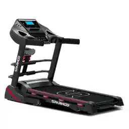 Sparnod Fitness STH-3200/3400/3500/3600 (4 Hp Peak) Automatic Treadmill (Free Installation Service) - Foldable Motorized Running Indoor Treadmill For Home Use