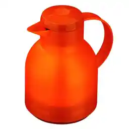 قمقمه Emsa 504234 سامبا، 1 لیتری، درپوش پیچی، 12 ساعت گرم، 24 ساعت سرد) نارنجی