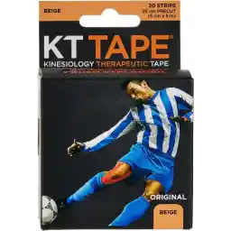KT TAPE ORIGINAL PRE-CUT 20 STRIP BEIGE