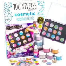 YOUNIVERSE Just My Style Lava Lip Gloss Lab, At-Home STEM Kits For Kids Age 6 And Up, Makeup Kits, DIY, Activities for Birthday Parties, Sleepovers