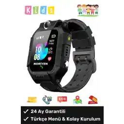 ساعت هوشمند کودکان Noriyen با سیم کارت، گوش دادن به محیط، ردیابی موقعیت مکانی، دوربین و تماس برای کودکان