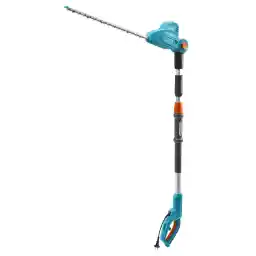 تریمر پرچین تلسکوپی باطری گاردنا THS 500/48: موبر پرچین با قدرت 500 وات، دسترسی 3.5 متر، سر کج و دسته تلسکوپی، طول تیغه 48 سانتی متر، دسته ارگونومیک و محافظ ضربه (8883-20)