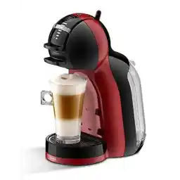 قهوه ساز کپسولی Krups NESCAFÉ Dolce Gusto Mini Me KP120H (برای نوشیدنی های سرد و گرم، فشار پمپ 15 بار، دوز اتوماتیک آب، فناوری توقف جریان، مخزن آب 0.8 لیتری) قرمز/مشکی