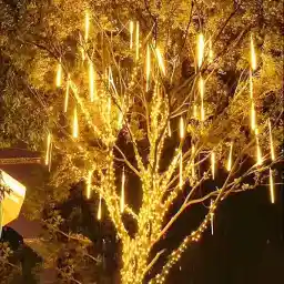 VAODO 8pcs outdoor LED light string, each 30CM, surface waterproof patch