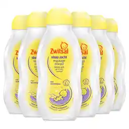 روغن ماساژ اسطوخودوس نرم خواب کودک Zwitsal - 6 x 200 میلی لیتر - بسته ارزشی