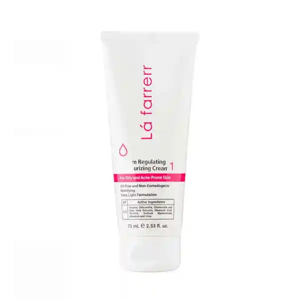 کرم مرطوب کننده و آبرسان مدل 1 مناسب پوست چرب و آکنه دار حجم 75 میلی لیتر | لافارر