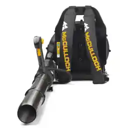 دمنده برگ عقب McCulloch GB 355 BP: قدرت موتور Gartensauger-/Wind 1500 W، سرعت متغیر، کروز کنترل، دسته های قابل تنظیم با کوله پشتی (Art 00096-70-887.01)