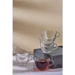 Perotti Boncukbağı 6'lı 200ml Cam Çay Fincanı- 14872