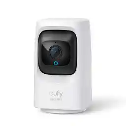 eufy Security Indoor Camera, 2K, Pan & Tilt 360° Horizontally and 100° Vertically, Indoor Security Camera, Wi-Fi Plug-in Camera, Human & Pet AI, Voice Assistant Compatibility, Motion Tracking