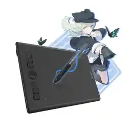 تبلتهای طراحی 8×5 اینچی HUION Inspioy H580X، تبلت گرافیکی دیجیتال با قلم 8192 سطح بدون باتری و 8 کلید میانبر، سازگار با Chromebook، Mac، PC یا Android Mobile