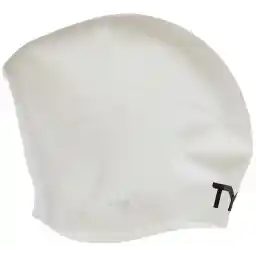TYR Adult Long Hair Wrinkle-Free Silicone Swim Cap