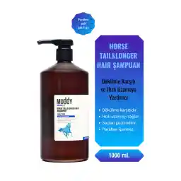 شامپ دم اسب گل آلود. شامپو دم اسبی 1000 میلی لیتری برای رشد سالم و سریع