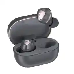 SOUNDPEATS Sonic True Wireless Earbuds with Mic, Bluetooth V5.2, with Qualcomm QCC3040, aptX-adaptive CVC 8.0 Noise Cancellation, Deep Bass Stereo Sound, Type-C charger, Total 35 Hours Playtime